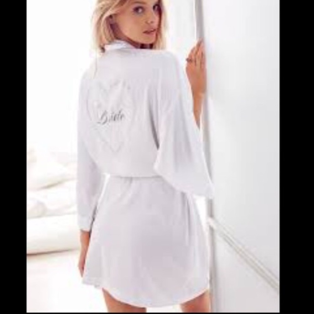 NWT Victoria’s Secret silk Bride Robe